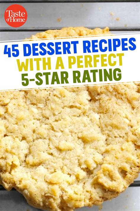 45 Dessert Recipes With A Perfect 5 Star Rating Recipes Desserts