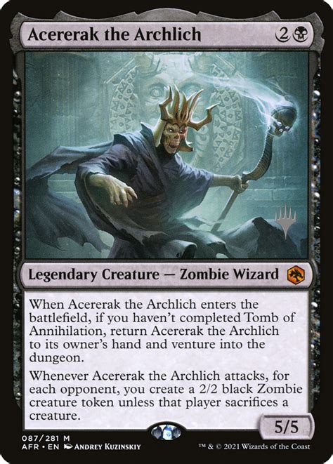 Acererak The Archlich · Adventures In The Forgotten Realms Promos Pafr