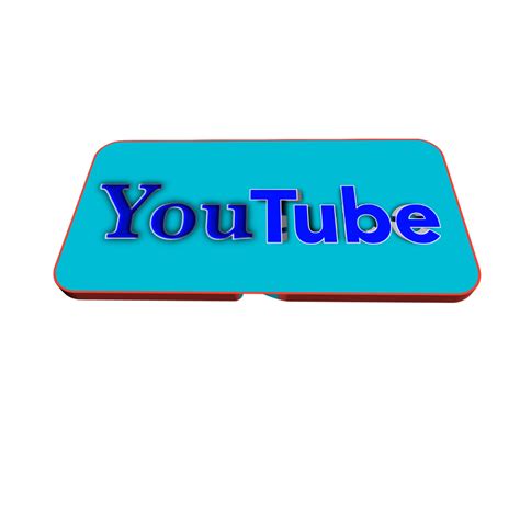 Download Png Youtube 3d Youtube 3d Youtube Button Royalty Free Stock