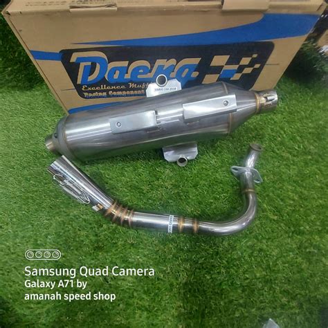KNALPOT DAENG STANDAR RACING ORIGINAL HONDA VARIO NEW 2018 2019 2020