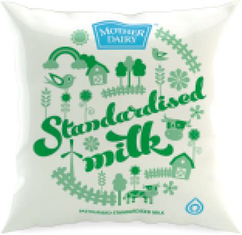 Mother Dairy Milk Green 500ml Throw Pillow Clipart Large Size Png