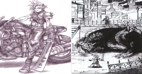 Final Fantasy 7 10 Pieces Of Concept Art That Remind Us What Could