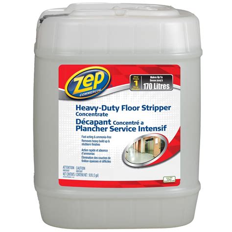 Zep Heavy Duty Floor Stripper Concentrate 189 L The Home Depot Canada