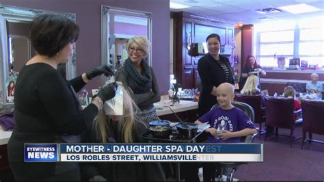 mother daughter day at williamsville spa for camp good days youtube