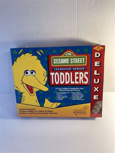 Sesame Street Elmos Learning Series Toddlers Cd Learning Series 3 5