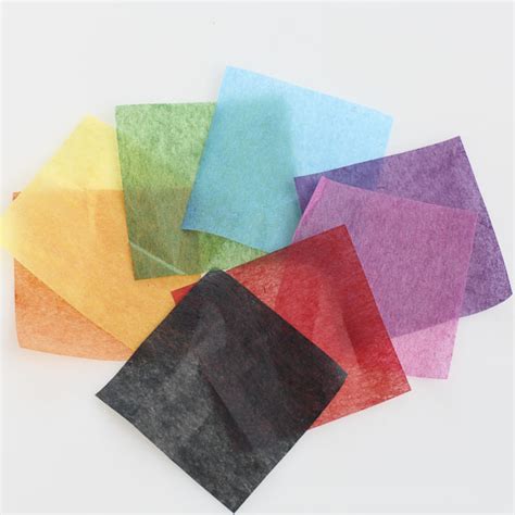 Assorted Precut Tissue Paper Squares Paper Mache Basic Craft
