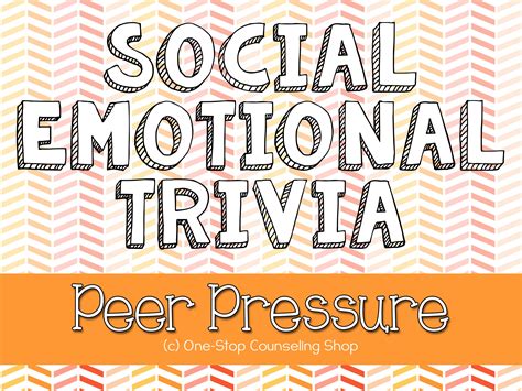 Product Revision Social Emotional Trivia Games Peer Pressure