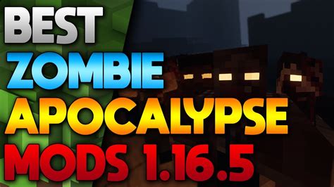 Best Zombie Apocalypse Mod For Minecraft 1165 2021 Youtube