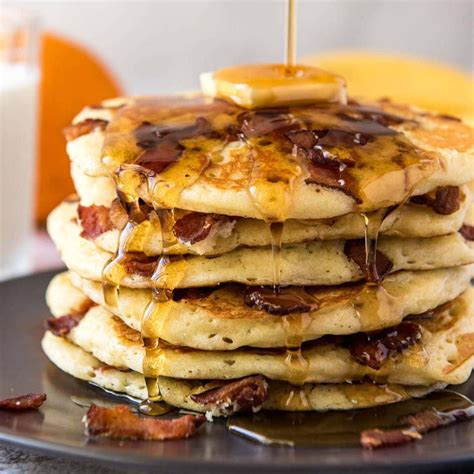 Best Bacon Pancakes Recipe YellowBlissRoad