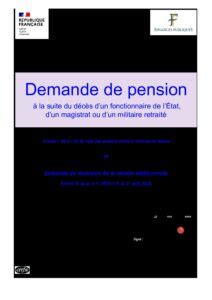 Pension De R Version D Invalidit Veuve Ou Veuf D Orphelin Anrp