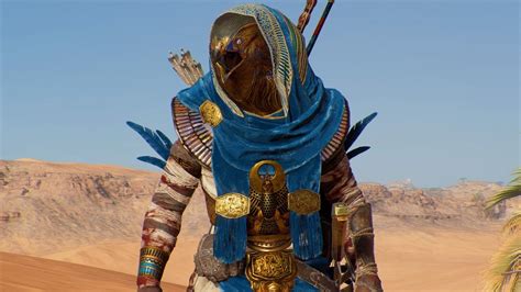 Assassin S Creed Origins Vestment Of Horus Legendary Outfit Open