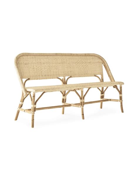 Riviera Bench Natural Riviera Bench End Of Bed Bench Rattan