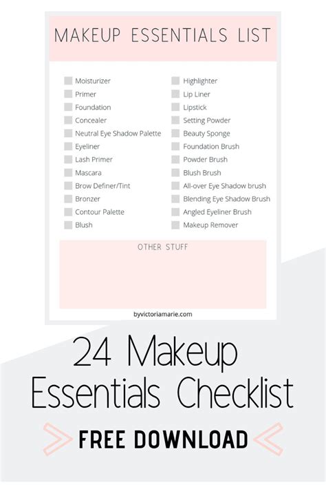 makeup checklist makeup artist checklist makeup kit canada ubicaciondepersonas cdmx gob mx
