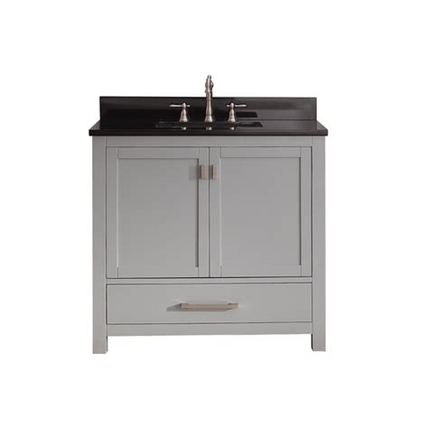 36 floating bathroom vanity with sink stone bathroom countertop single wall mounted bathroom vanity with top vanity cabinetung undermount sink. 36 Inch Single Sink Bathroom Vanity in Chilled Gray ...