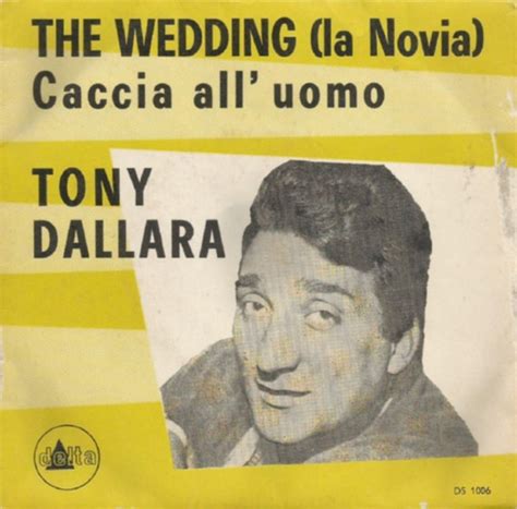Tony Dallara La Novia 1962 Vinyl Discogs