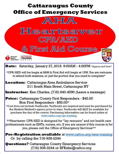 Class Canceled American Heart Association Cpraed And First Aid