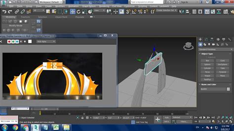 Tutorial on Modeling a basic stage design in 3dsmax. - YouTube