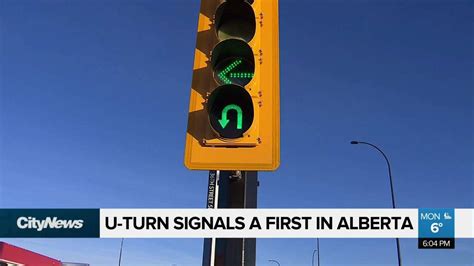 U Turn Signals A First In Alberta Video Citynews Edmonton