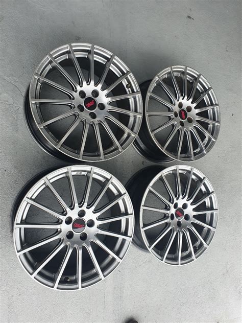 Original Subaru Sti Rims 18inch Car Accessories Tyres And Rims On