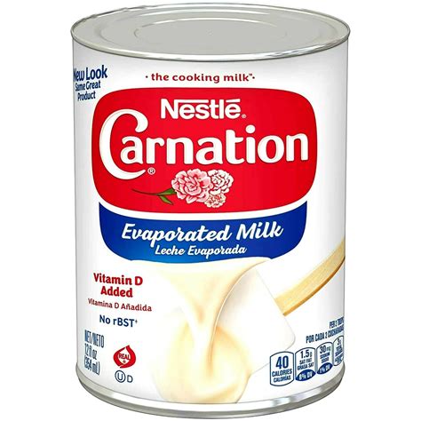 Nestle Carnation Evaporated Milk 12 Oz Pack Of 8 Longlife Dairy