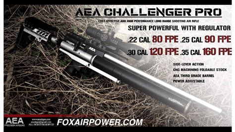 Aea Challenger Pro Fox Air Power Youtube