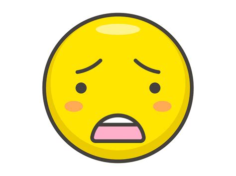 Weary Face Emoji Png Transparent Emoji
