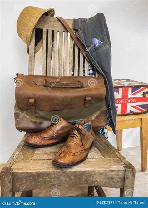 Vintage Male Clothing And Accessories Stock Image Image 35327891