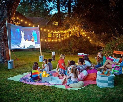 Now Playing On A Lawn Near You A Party That Celebrates Summer Cinema