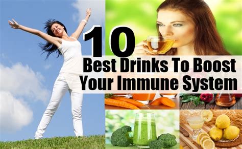 These foods are high in vitamins and minerals that are good for your immune system, like vitamin c and zinc. 10 Best Drinks To Boost Your Immune System | Find Home ...
