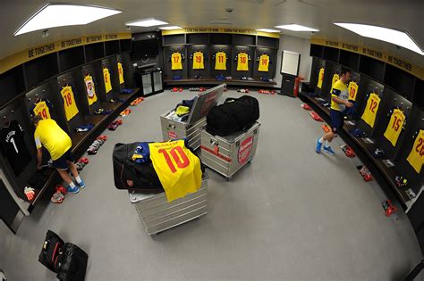 30th May 2015 Arsenal Changing Room Before The Match At Wembley