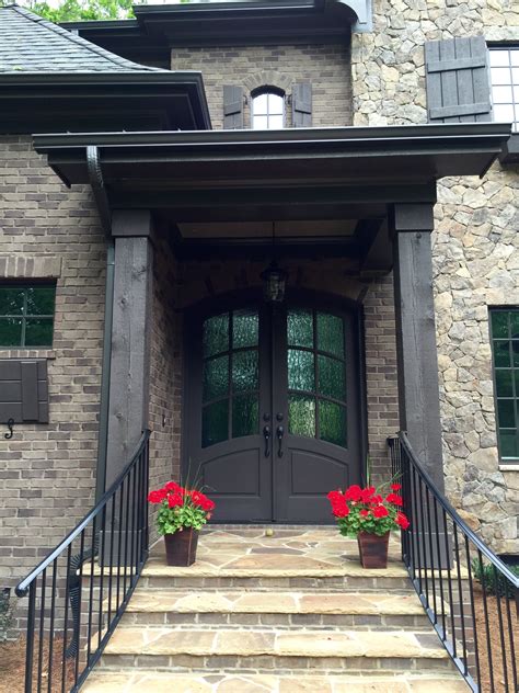 Arh Asheville 1131f Plan Exterior 40 Stone Oakridge Gray Mortar