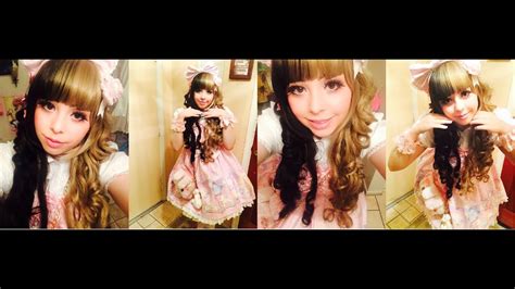 Sweet Lolita Transformation And Make Up Tutorial Youtube