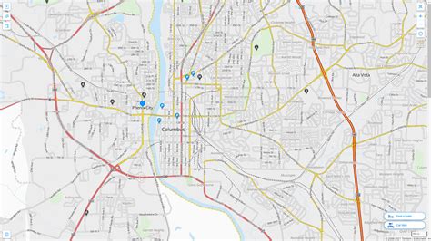 Phenix City Alabama Map