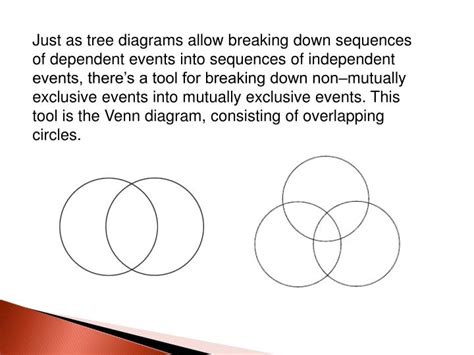 Ppt Mutually Exclusive Events And Venn Diagrams