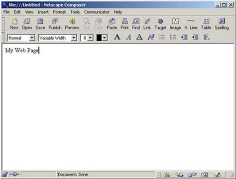In the course of them is this blank paper to type on that can be your partner. Netscape 4.7 Web Page Editing Software Instructions | NSU ...