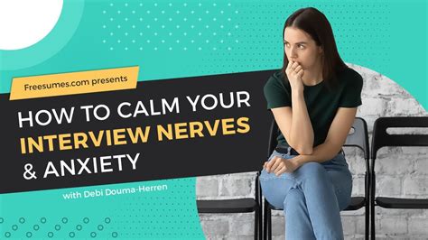 How To Calm Your Pre Interview Nerves Anxiety Youtube