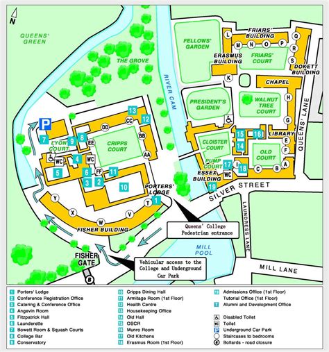 Site Map Queens College