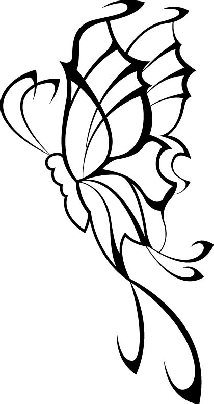 Butterfly Tattoo Drawing Free Download On Clipartmag