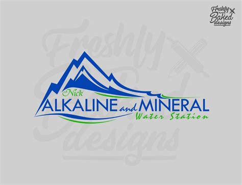 The Logo For Their Alpine And Mineral Water Station