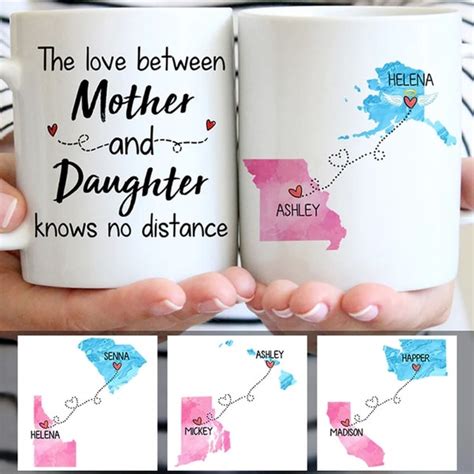 Love Between Mother And Daughter Knows No Distance Etsy