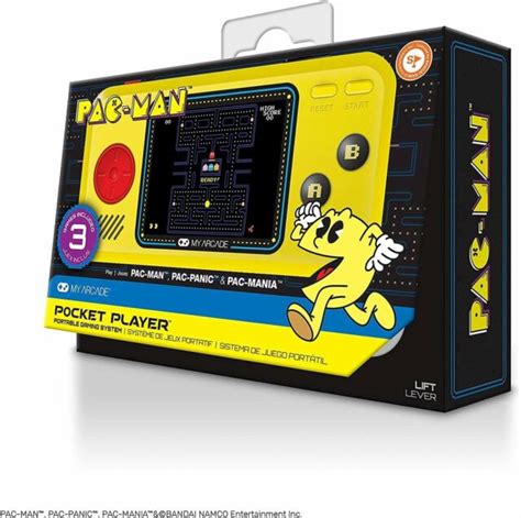 Myarcade Drmdgunl3227 Pac Man Pocket Player Handheld Game Console 3
