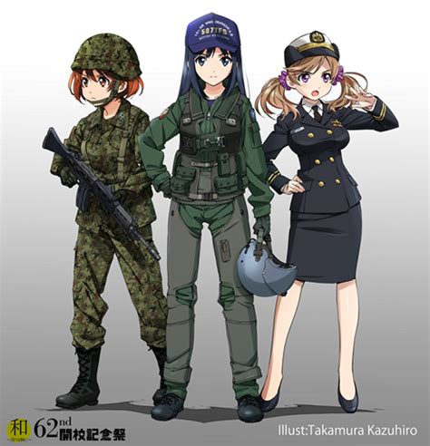 Maybe you would like to learn more about one of these? Crunchyroll - "Strike Witches" Director Designs Mascot Characters for National Defense Academy ...