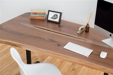 Our Wood Slab Desks Are Truly One Of A Kind And Have A Character Of