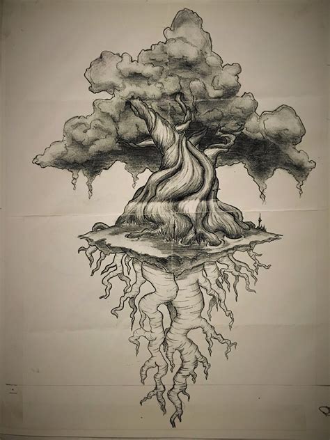 Tree Of Life Sketch For My Tattoo By Me Drawing