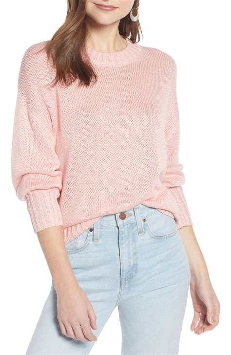 This winter go crazy with pink sweater - thefashiontamer.com