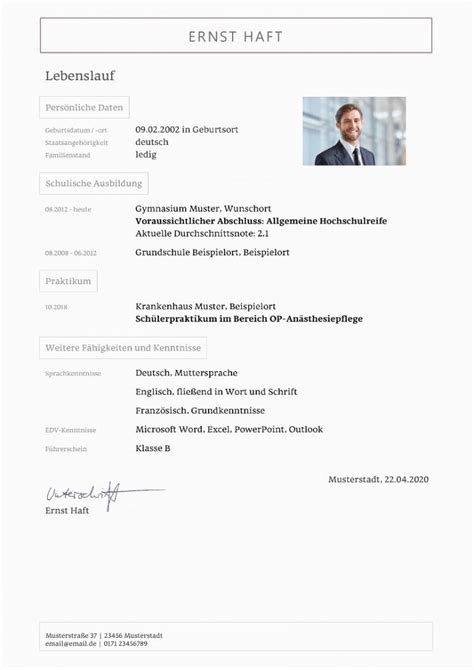 Jetzt kostenlose lebenslauf vorlagen sichern! Lebenslauf Vorlage Textform Ausführlicher Lebenslauf Tipps ...