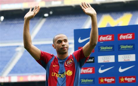 15 Years Since The Presentation Of Thierry Henry As A New Barça Player