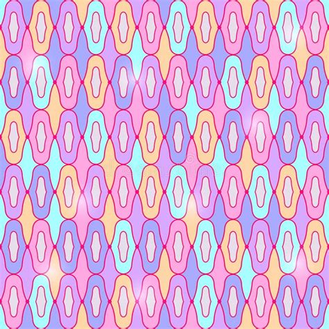 Seamless Geometric Pastel Pattern Stock Illustration Illustration Of