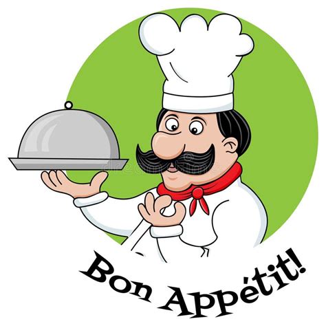 Bon Appetit Illustration De Vecteur Illustration Du Cheveu 51339786