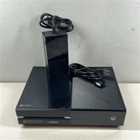 Broken Microsoft Xbox One 500gb Console Gaming System Only Black 1540